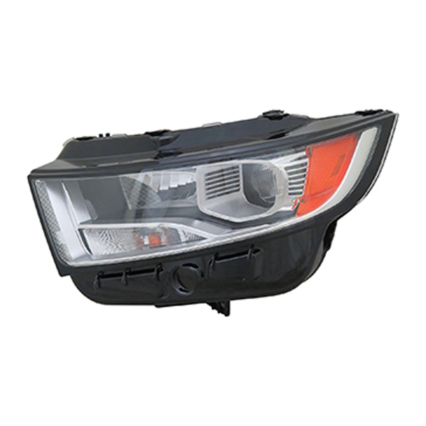 Replacement Driver Side Halogen Headlight Assembly For 2015-2018 Ford Edge