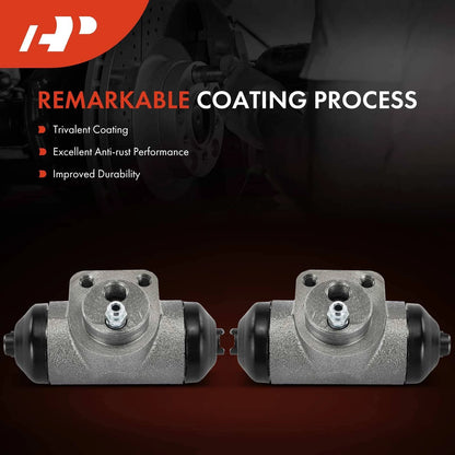 2X Rear Brake Wheel Cylinder for Cadillac Buick Chevy Olds Pontiac