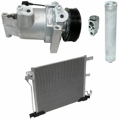 A/C Compressor Kit With Condenser for Nissan Juke 1.6L (2011–2019)