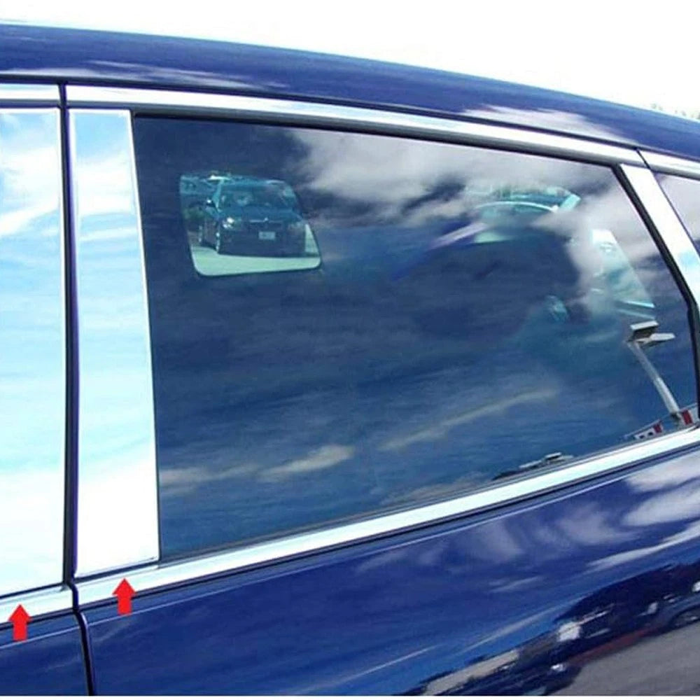 Luxury FX Chrome Pillar Post Trim Kit for Mazda CX-9 (2007–2015)