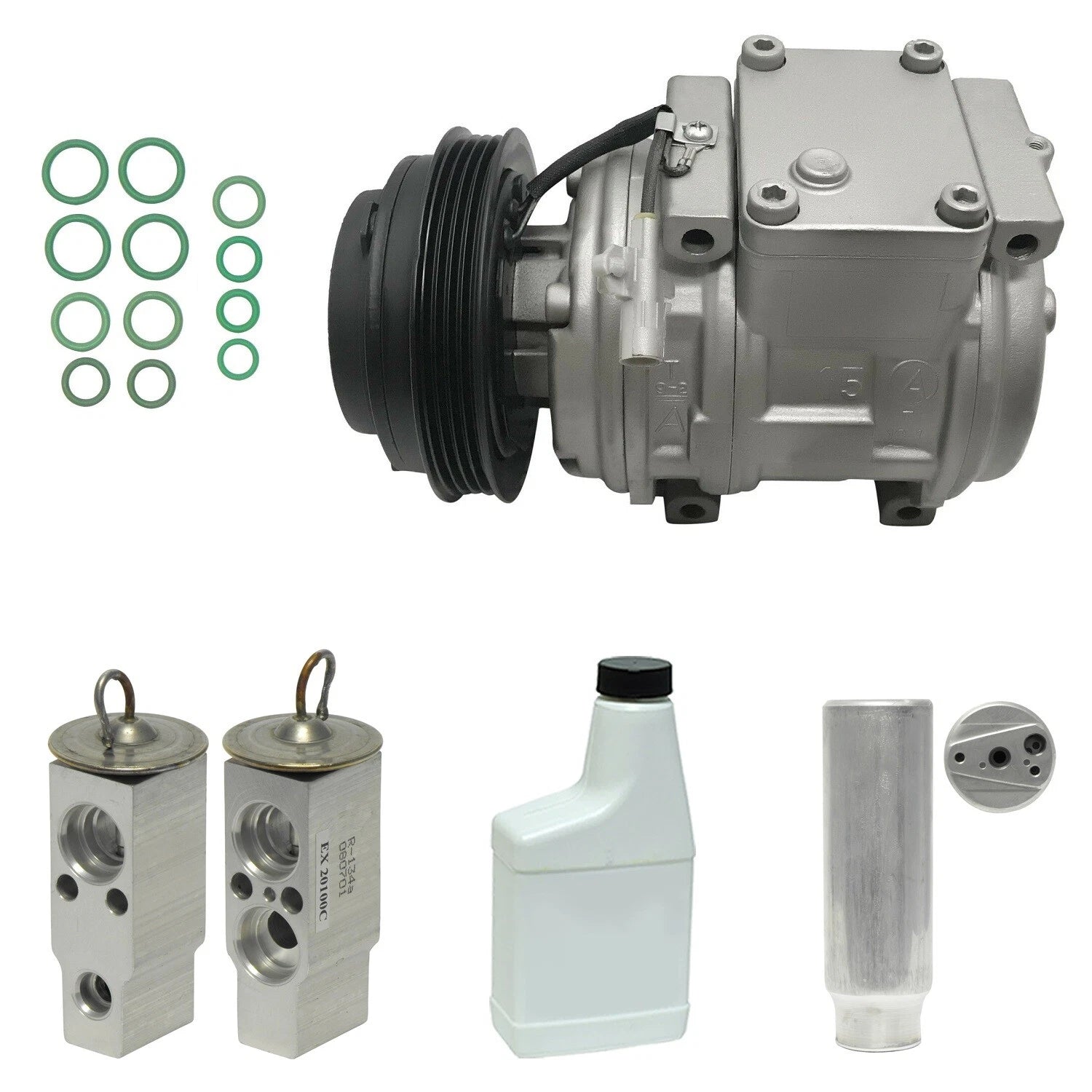 AC Compressor Kit Replacement for Toyota Tacoma 3.4L (1999–2002)