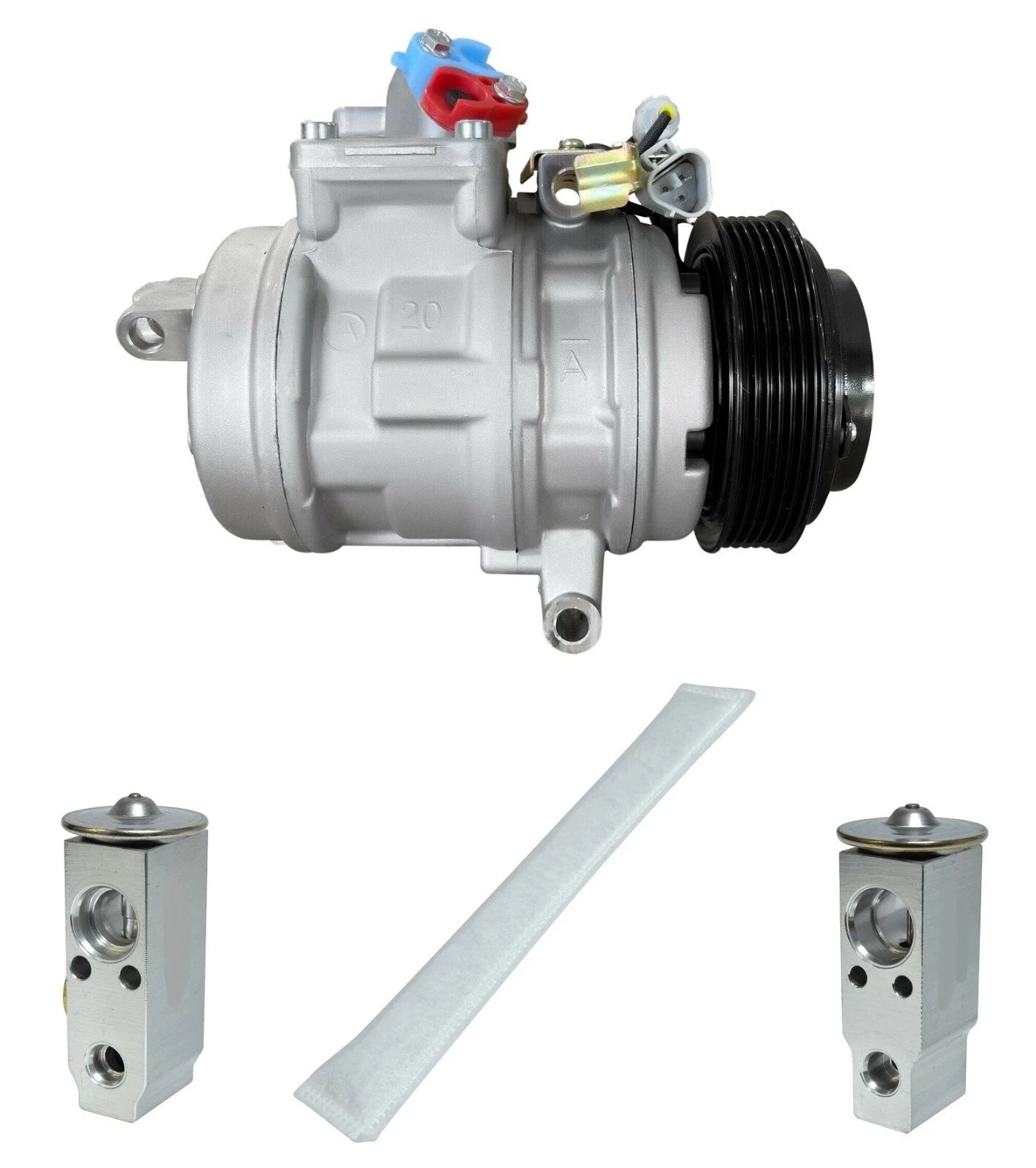 AC Compressor Kit Replacement for Toyota Land Cruiser 4.7L (2003–2007)