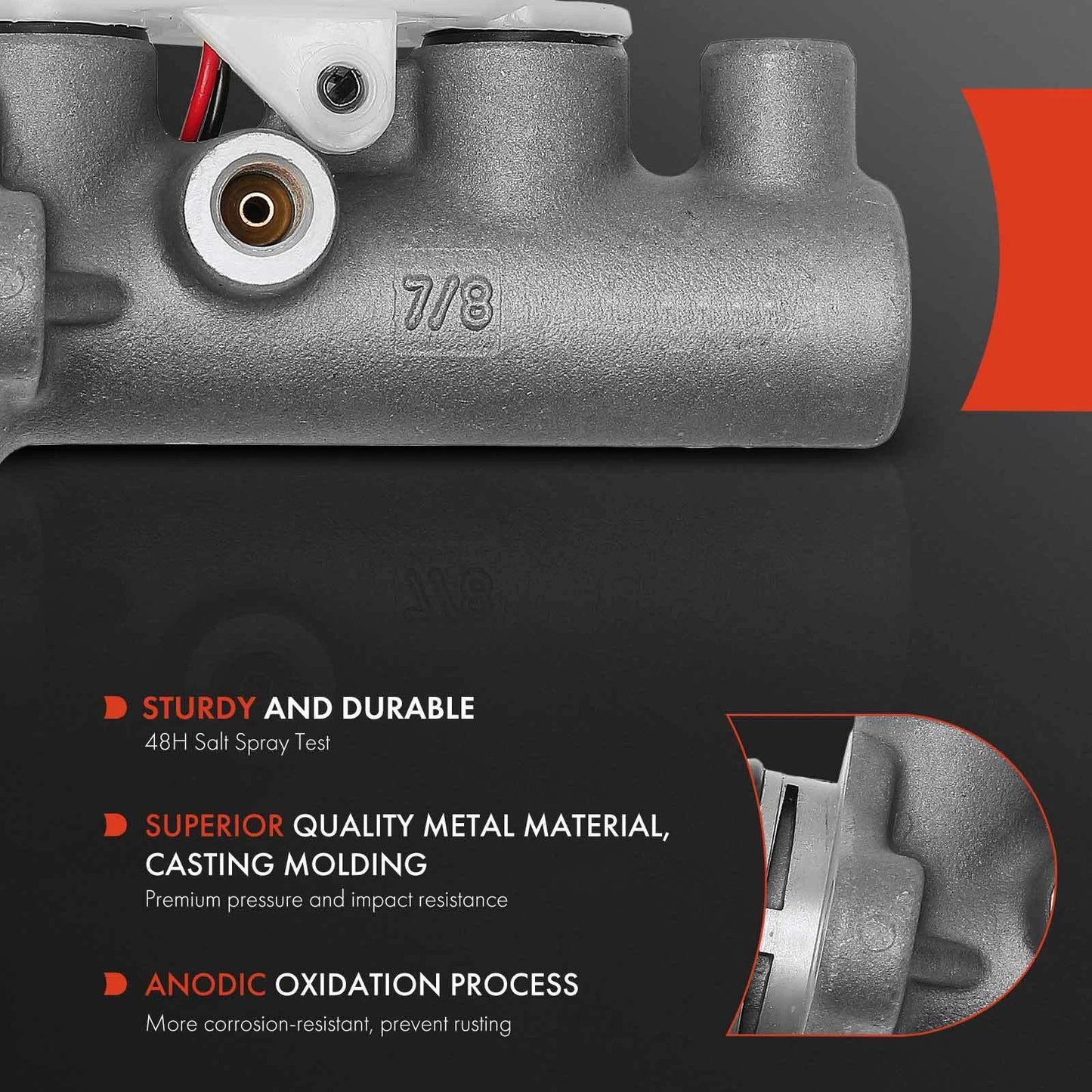 Brake Master Cylinder with Reservoir & Sensor for Chevrolet Tracker (1999–2004)