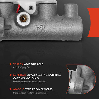 Brake Master Cylinder with Reservoir & Sensor for Chevrolet Tracker (1999–2004)