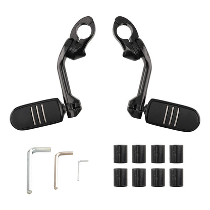 Folding Motorcycle Foot Pegs for Kawasaki Yamaha BMW (2015–2024)