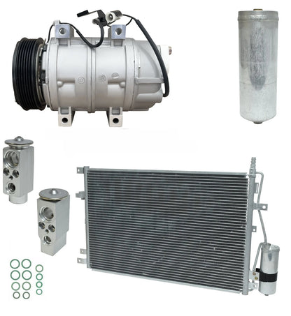 AC Compressor Kit With Condenser for Volvo XC90 2.5L 2.9L (2004–2014)