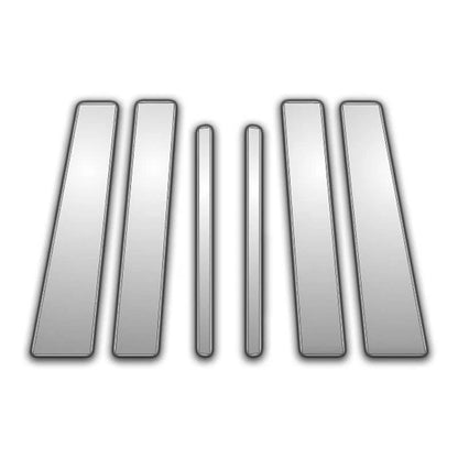 Chrome Pillar Post Cover Set For 2003-2010 Nissan Armada - PC-217