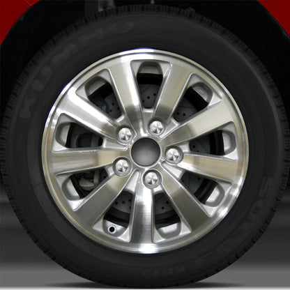 16x7 Factory Wheel (Bright Medium Sparkle Silver) For 2008-2010 Honda Odyssey