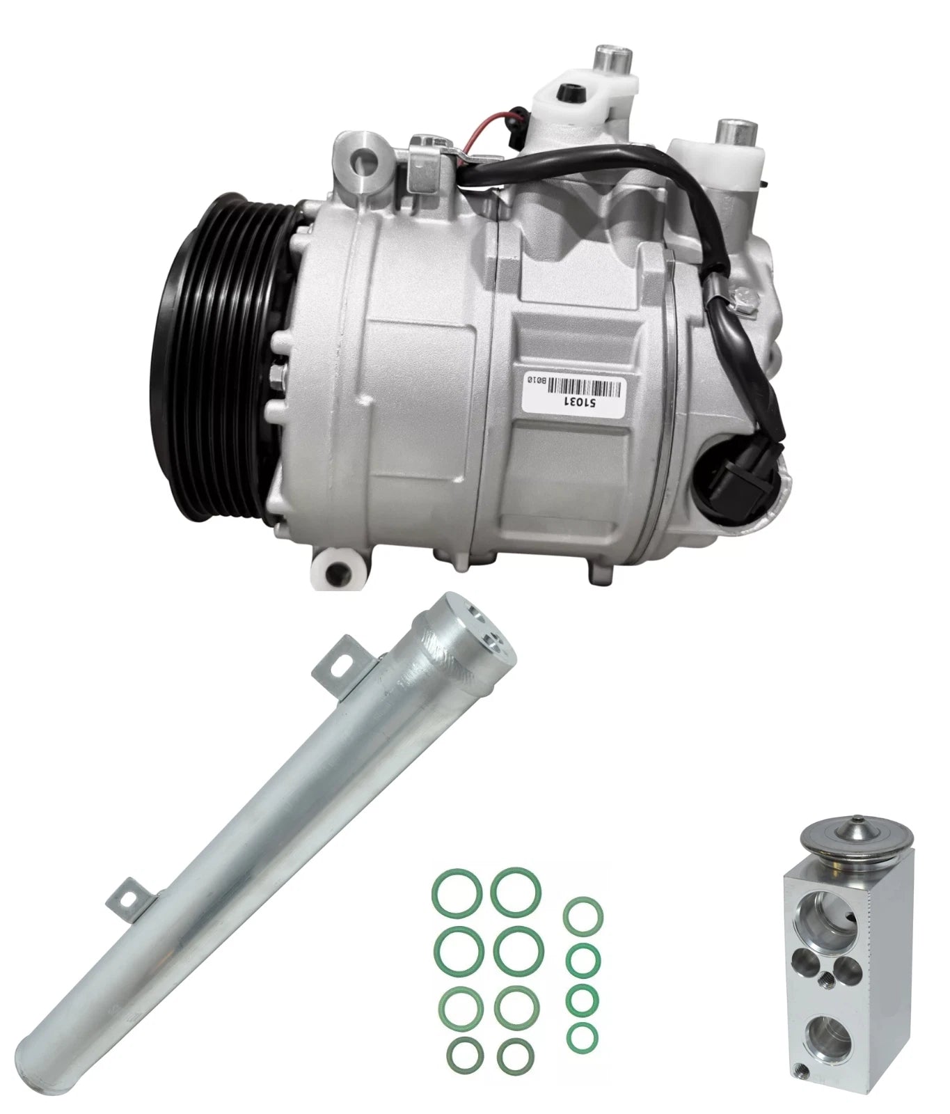 AC Compressor Kit Replacement for Mercedes CLS550 4.7L V8 Turbo (2012–2018)