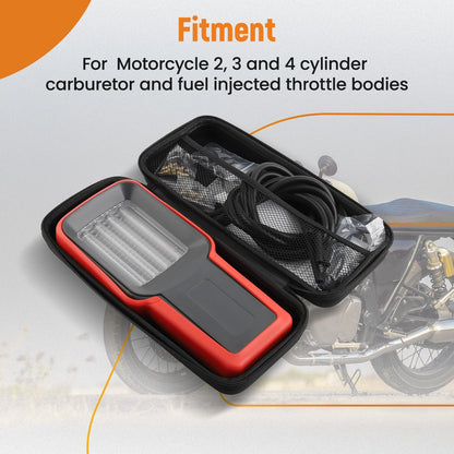 Carburetor Synchronizer Kit for 4-Cylinder Motorcycle (Universal) (2016–2026)