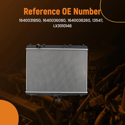 Cooling Radiator Assembly for Lexus ES300h ES350 (2013–2018)