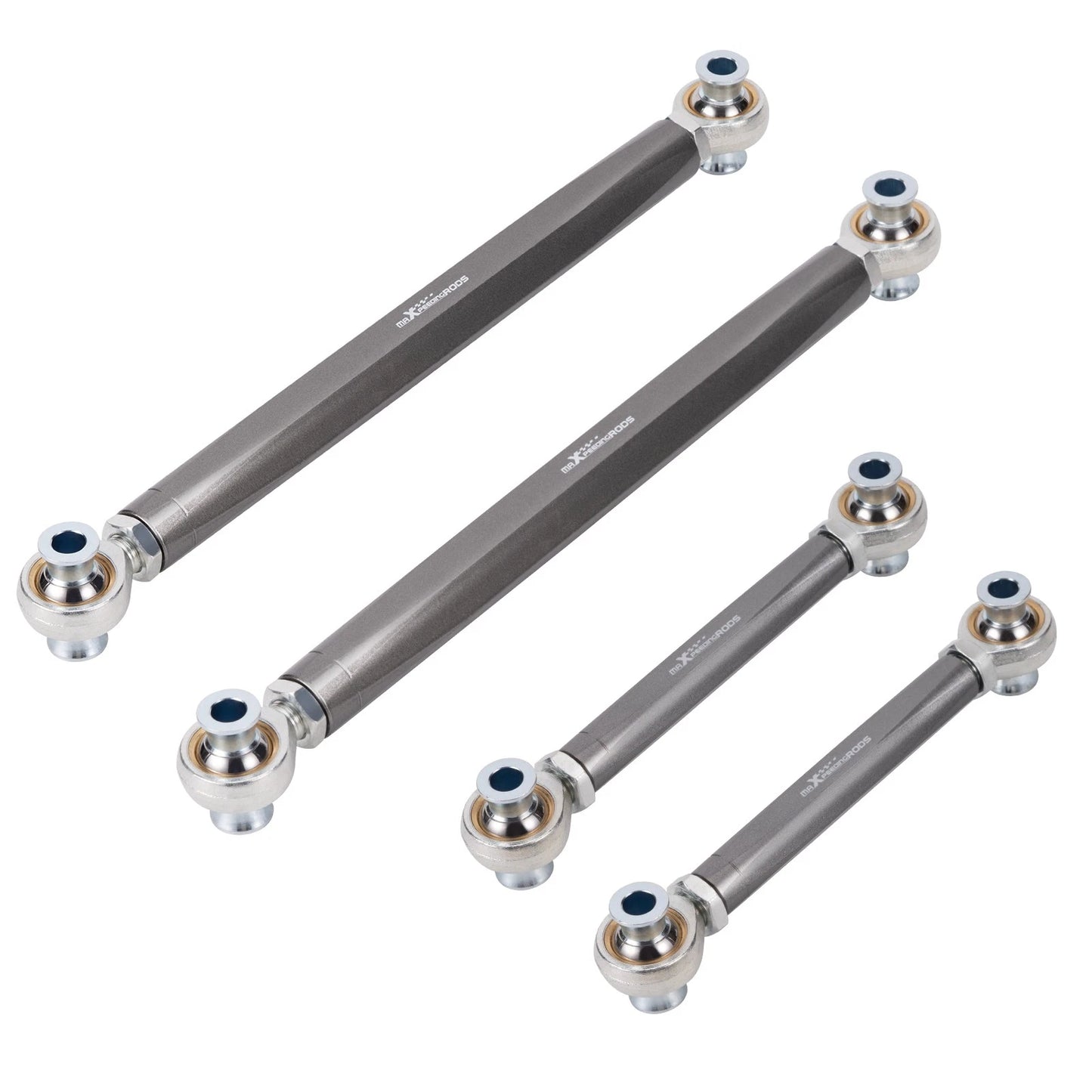 4x Adjustable Rear Camber & Toe Arm Kit for BMW 3-Series (2006–2011)