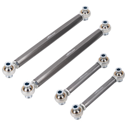 4x Adjustable Rear Camber & Toe Arm Kit for BMW 3-Series (2006–2011)