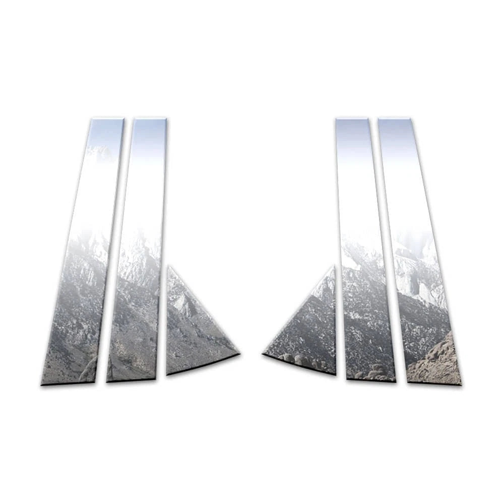Chrome Pillar Covers Kit 6pc for Hyundai Tucson (2010–2015)