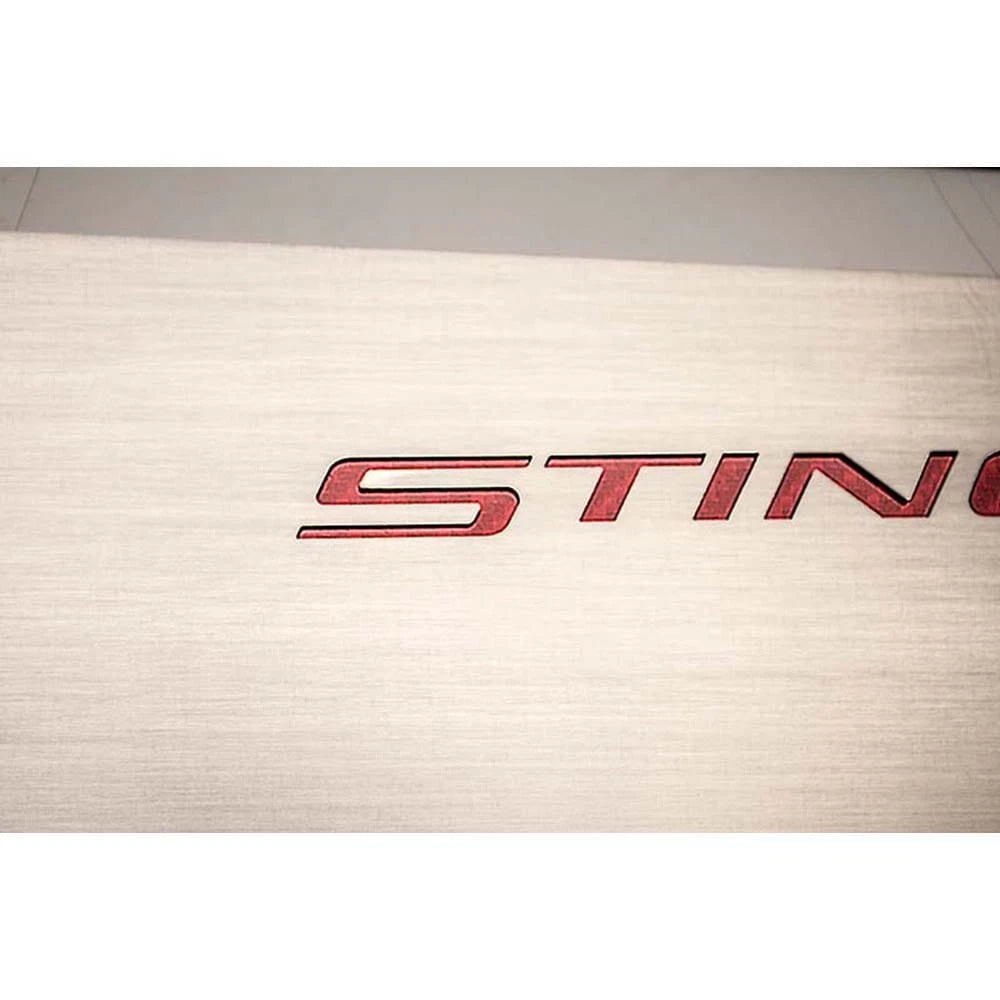 Door Guards w Black Vinyl Stingray Inlay for 2014–2019 Corvette