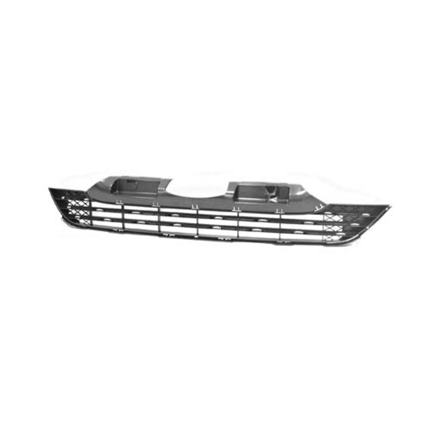 Replacement Black Matte Plastic Front Lower Grille For 2007-2009 Honda CRV