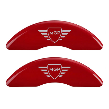 Caliper Covers Set of 4 for Red Holden Commodore (1997–2007)