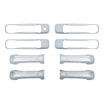 Door Handle Covers Chrome Set of 4 for Jeep Commander (2005–2010)