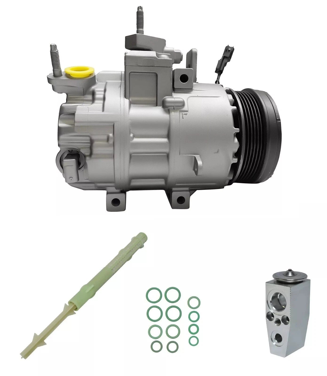 AC Compressor Kit for Ford F-350 Super Duty (2020–2020) 7.3L V8 Replacement