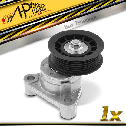 Belt Tensioner with Pulley for Chevy Silverado 3500 GMC Sierra 3500 (2001–2006)