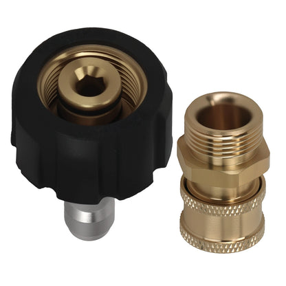 Brass Adapter for Pressure Washer Hose Quick Connect (5000–5000PSI)