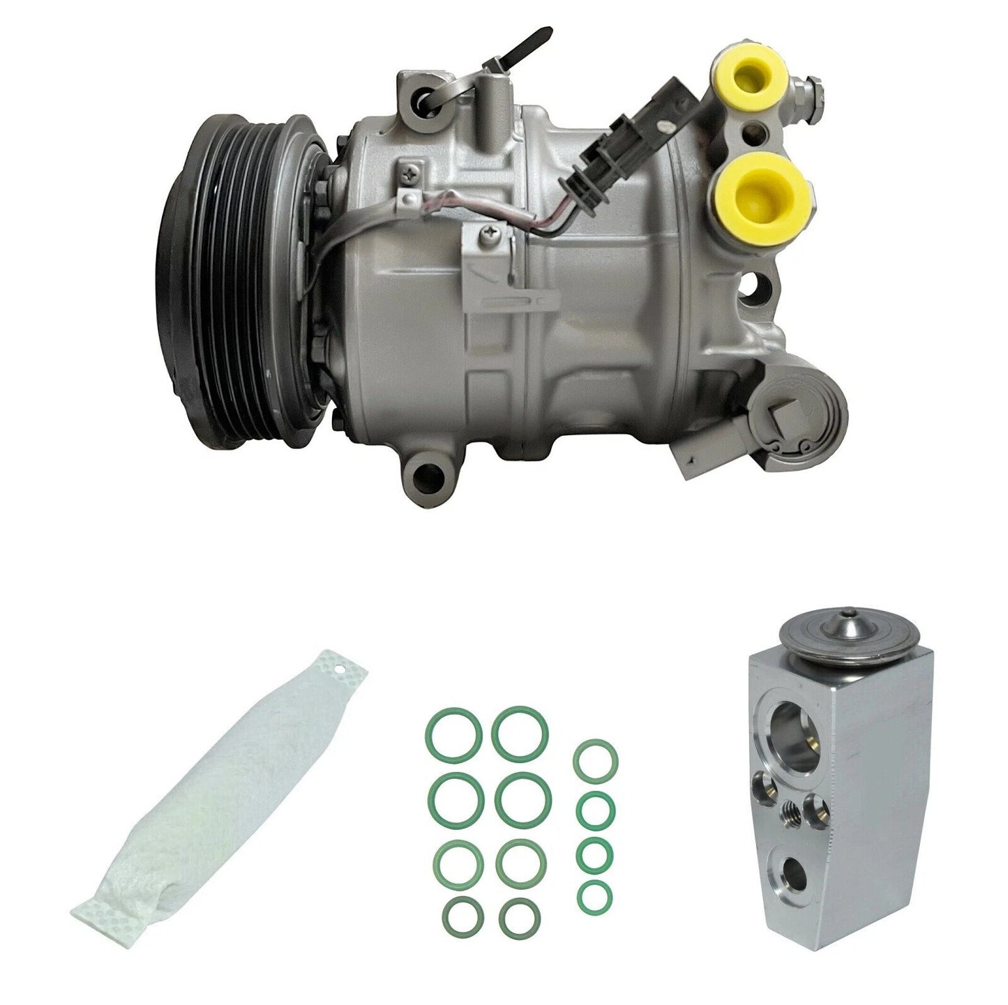 AC Compressor Kit Replacement for Chevrolet Cruze 1.4L Turbo (2016–2018)
