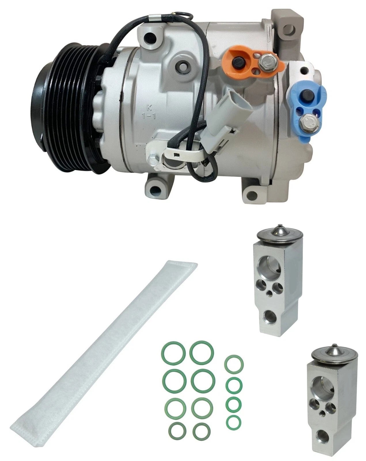 AC Compressor Kit Replacement for Toyota Sequoia 5.7L (2016–2020)