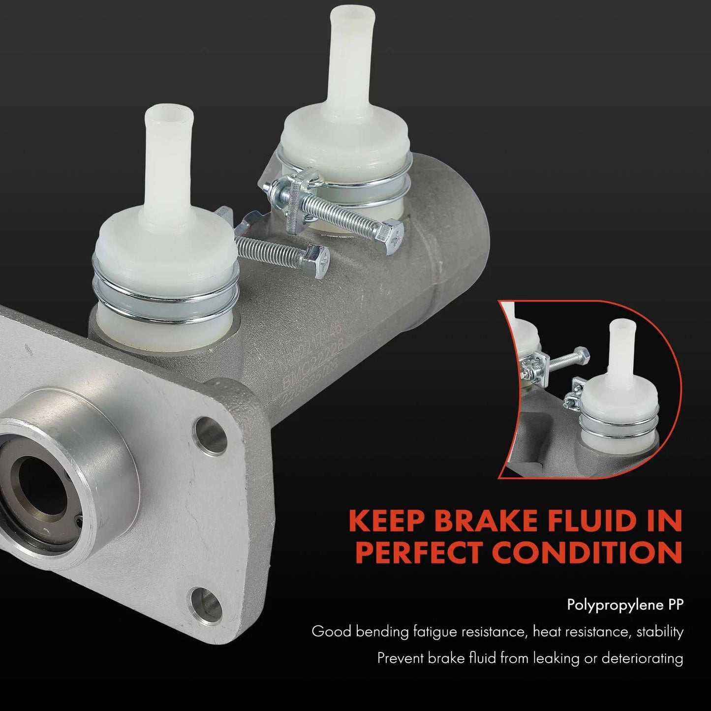 Brake Master Cylinder for Chevy W4500 Tiltmaster (1987–1990)
