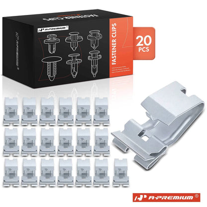 20Pcs Zinc Radiator Grille Retainer Clips for Chevy GMC (1994–2007)