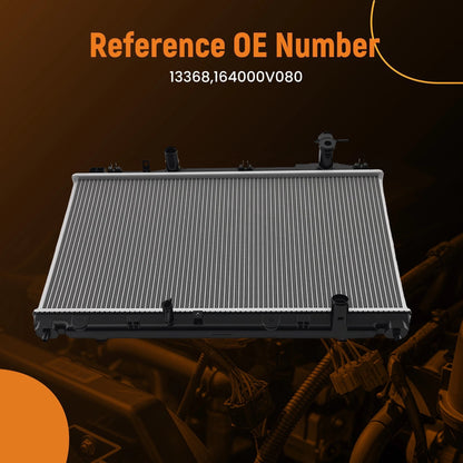 Aluminum Engine Radiator for Toyota Camry 2010–2011 2.5L MT (13368)