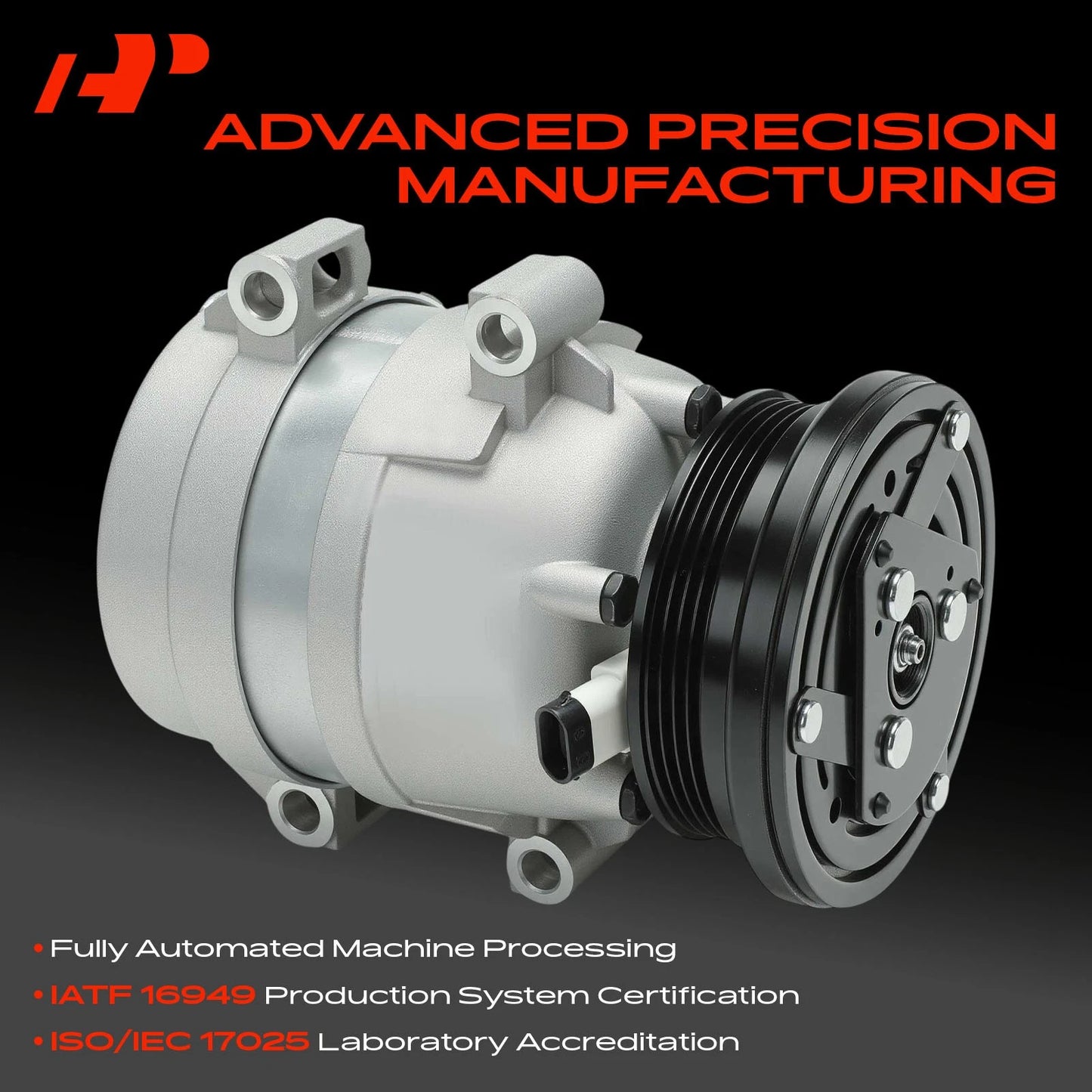 A/C Compressor with Clutch for Chevrolet Camaro Pontiac Firebird (1998–2002)