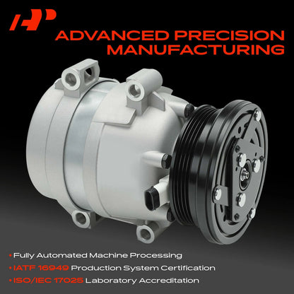 A/C Compressor with Clutch for Chevrolet Camaro Pontiac Firebird (1998–2002)