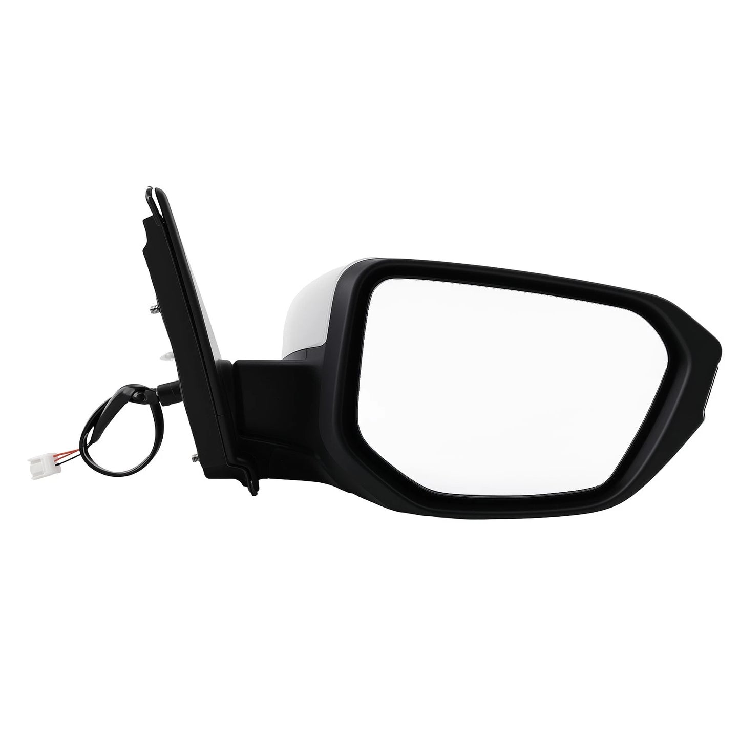 Left Side Mirror for Honda Civic EX (2016–2021) Power Painted White
