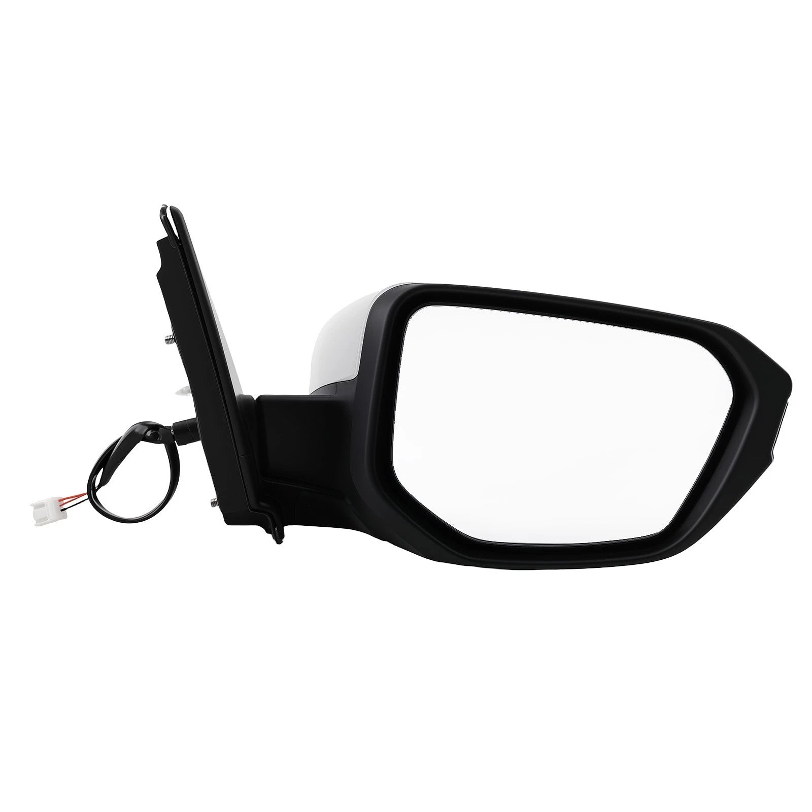 Left Side Mirror for Honda Civic EX (2016–2021) Power Painted White