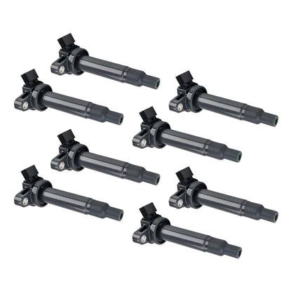 8Pcs Ignition Coil for Toyota Tundra Sequoia (2000–2009, 2001–2007)