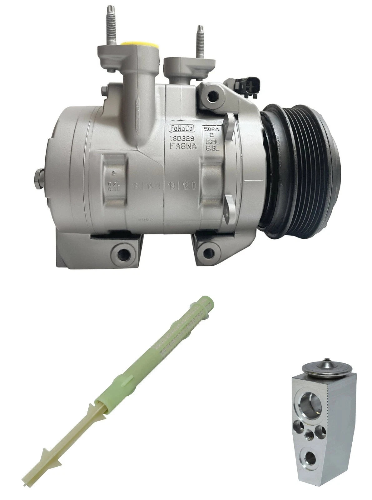 AC Compressor Kit for Ford F-550 6.8L (2019–2019)