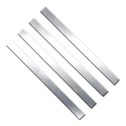 Diamond Grade 2pc Stainless Steel 4" Lower Rocker Panels for 2011-2024 Chrysler