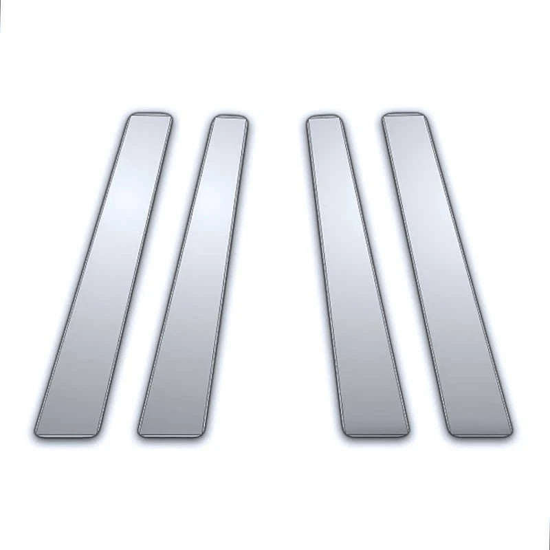 Chrome Pillar Covers 4pc Replacement for Hyundai Azera (2006–2011)