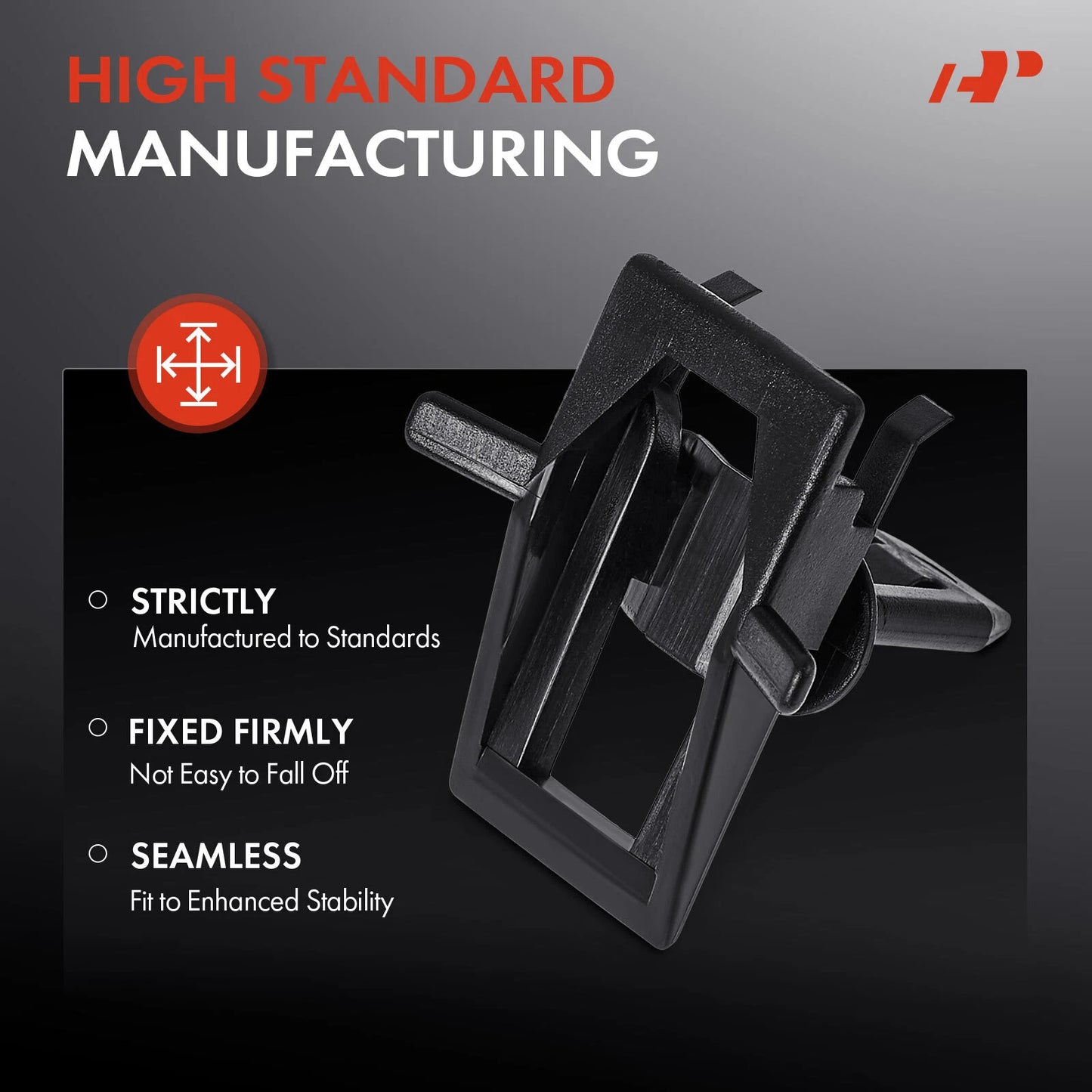 20Pcs Nylon Windshield Upper Garnish Moulding Clips for Chevy