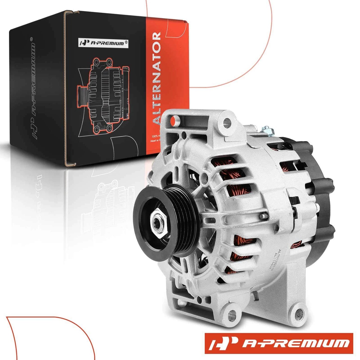 Alternator for Chevy Equinox, GMC Terrain, Buick Regal (2010–2017)