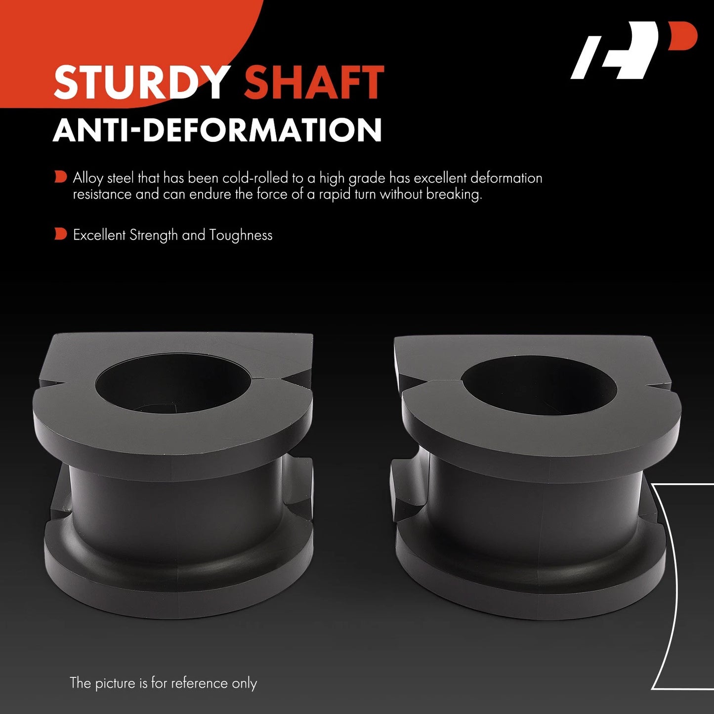 2X Front Sway Bar Bushing Kit for Chevy Silverado 1500 (2007–2018)