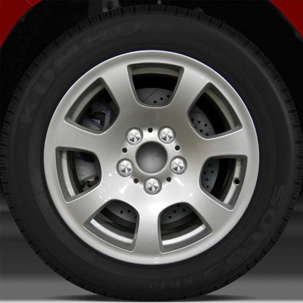 16x7 Factory Wheel (Bright Fine Metallic Silver) for 2004-2006 BMW 530i