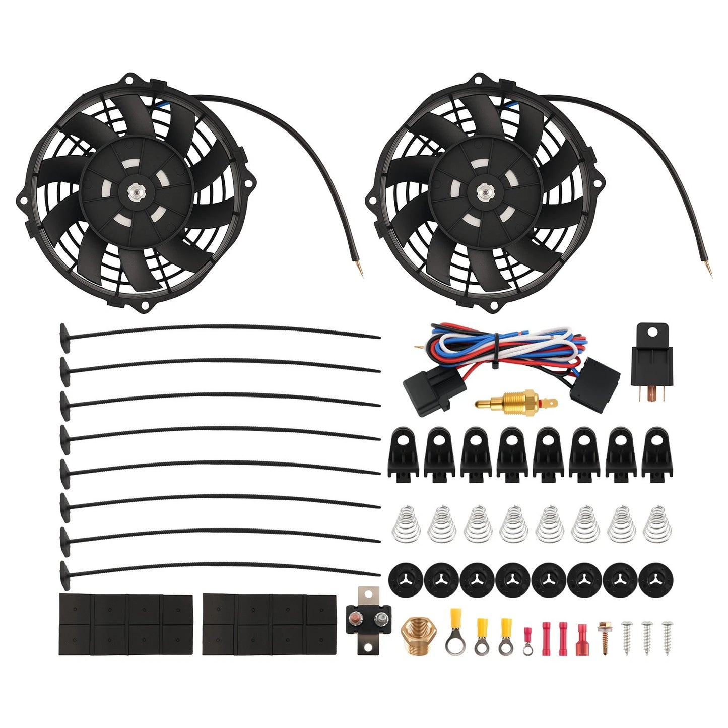 7" Electric Cooling Fan for Universal Radiator Oil Cooler (2018–2024)