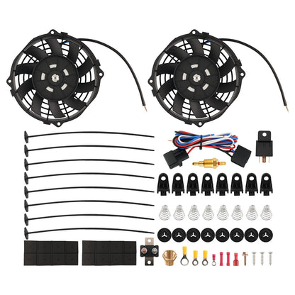 7" Electric Cooling Fan for Universal Radiator Oil Cooler (2018–2024)