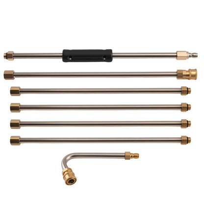 4000 PSI 15 in Pressure Washer Extension Wand for Stainless Steel Brass (6)