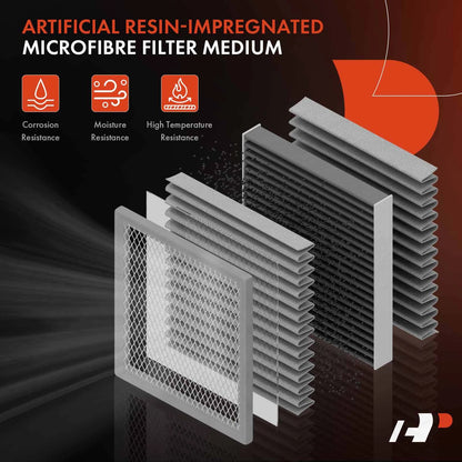 2X Engine Air Filter for Chevrolet Equinox (2005–2009) Malibu (2008–2012)