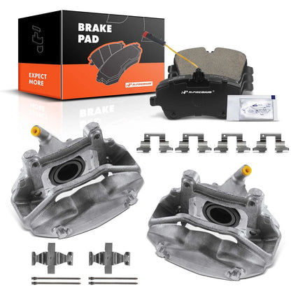 6X Front Brake Caliper and Pads for Benz W203 R171 (2006–2010)