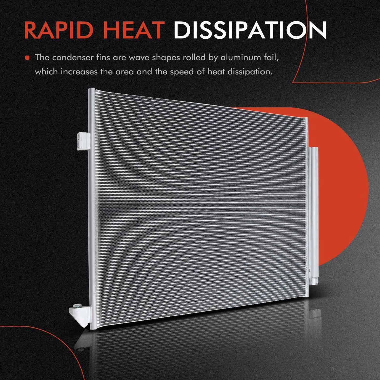 A/C Condenser with Receiver Drier for Benz G550 (2019–2020)