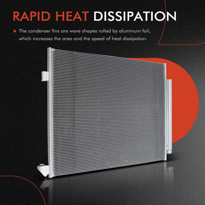 A/C Condenser with Receiver Drier for Benz G550 (2019–2020)