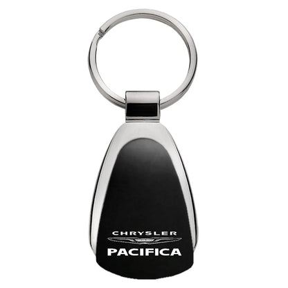 Black Teardrop Keychain - Officially Licensed for Chrysler Pacifica